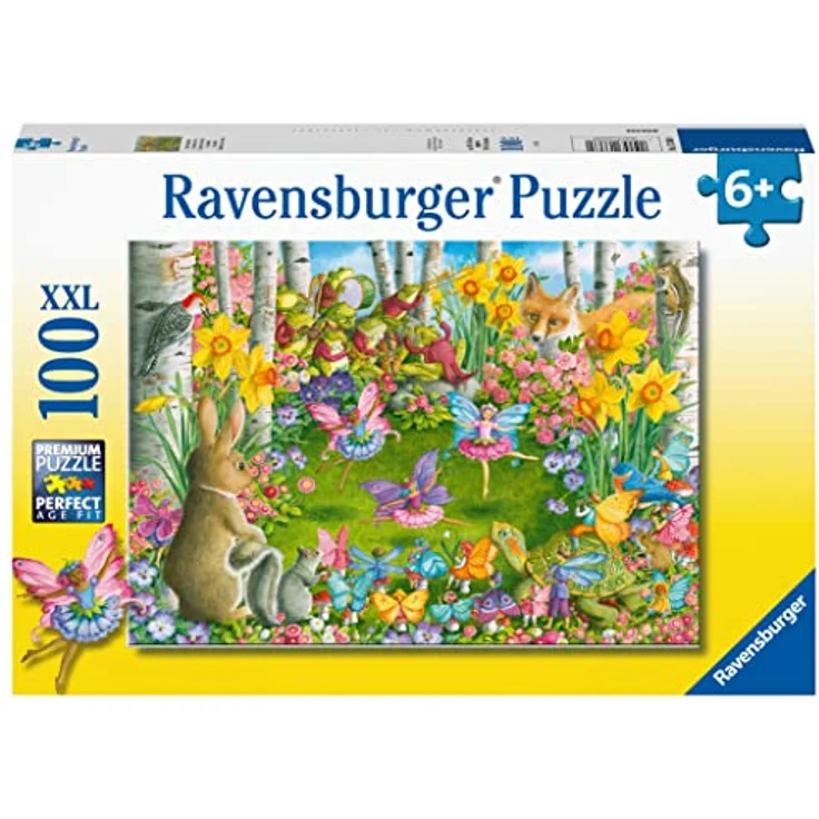Ravensburger 13368 Ballet Fantasy & Fairy Tale Feenballett Puzzle, 100 Teile XXL, bunt, 49 x 36 cm – Bild 2