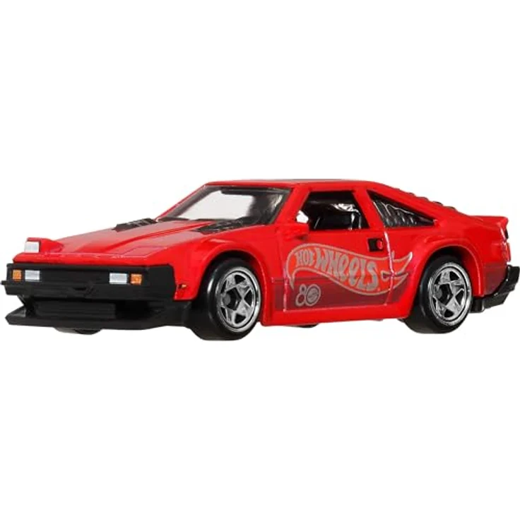 Mattel JGK09, 8er-Pack 1:64 Massstab Zinkdruckguss-Spielzeugautos im Jubiläumsdesign, nostalgische Modelle aus den 80ern und 90ern – Bild 5