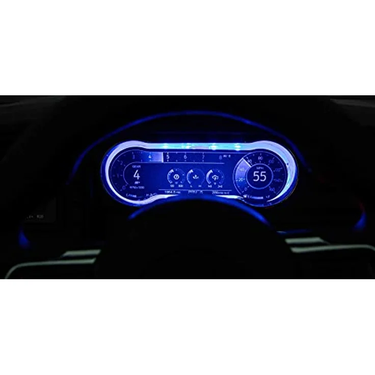 FINOOS Kinderauto Ford GT-500 24V Kinder Elektroauto mit Fernbedienung, Bluetooth, LED-Lichtern (Schwarz) – Bild 5