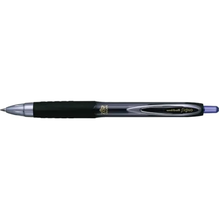 Uni-ball Gelpen Signo 207, micro, blauer Gelstift mit präziser Spitze – Bild 3