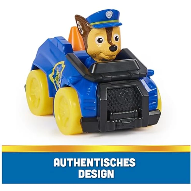 Paw Patrol Pup Squad Racers, Spielzeugautos-Set mit 6 Fahrzeugen, ideal für Kinder, authentische Welpen-Uniformen – Bild 3