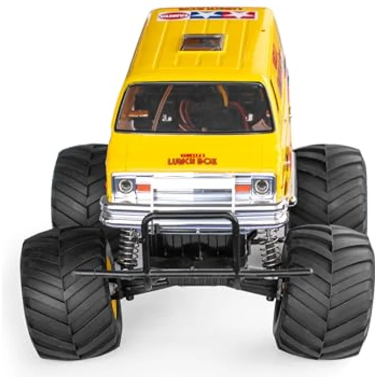 TAMIYA 1:12 RC Lunch Box Wiederauflage, Wheelie-Monster Cooler, US-Vanoptik, Vintage Modell, blau – Bild 4
