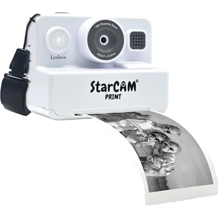 Lexibook Starcam Sofortbild-Digitalkamera-Paket mit integriertem Sofortdrucker, Zoom und Kreativ-Set für Kinder – Bild 3