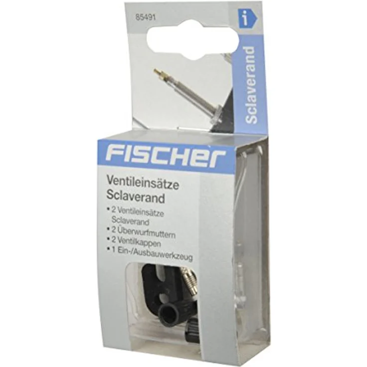 FISCHER 85491 Ventil-Set Sclaverand mit Werkzeug 7-teilig – Bild 3