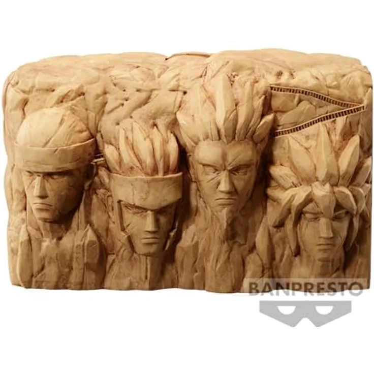 Banpresto Naruto - Hokage-Felsen, limitierte PVC-Sammelfigur, offiziell lizenziert