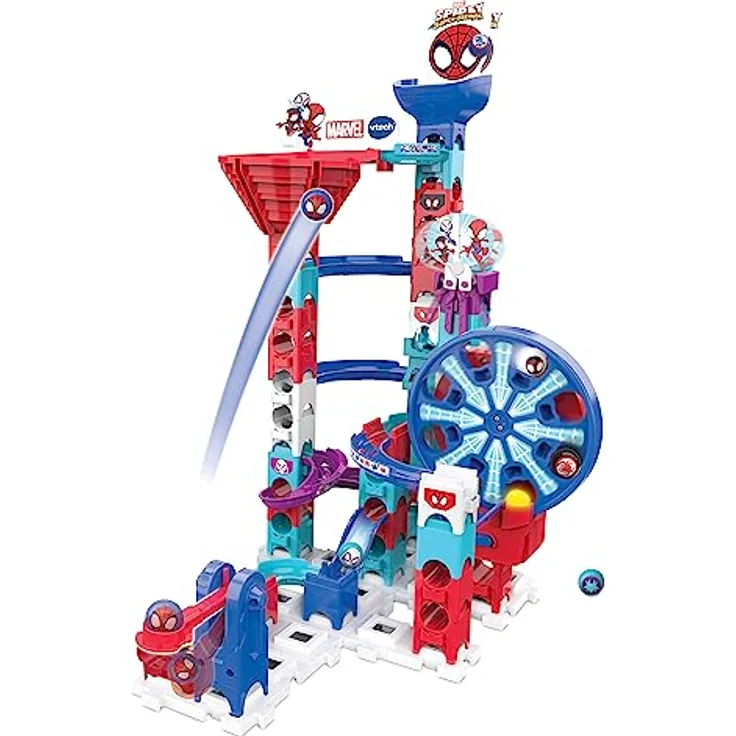 Vtech 80-561704 Marble Rush-Spidey Super Spin Challenge SP300 E