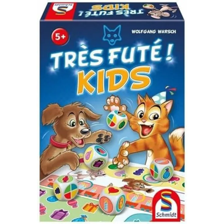 Schmidt Spiele 88406 Sehr clevere Kinder, Würfelspiel für 2 bis 4 Spieler, ab 5 Jahren, Spielzeit ca. 15 Minuten