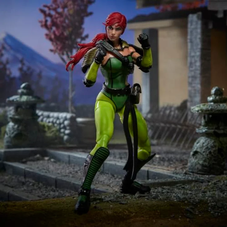 Hasbro G.I. Joe G20465L00 Classified Series, Ninja Force Scarlett und T'Jbang Figuren-Set mit 15 Zubehörteilen aus ABS, PP und PVC – Bild 12