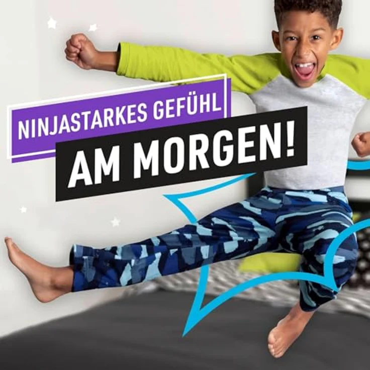 Pampers Ninjamas Pyjama Pants, Höschenwindeln für Kinder 17-30 kg, Herzen, 10 St. – Bild 9