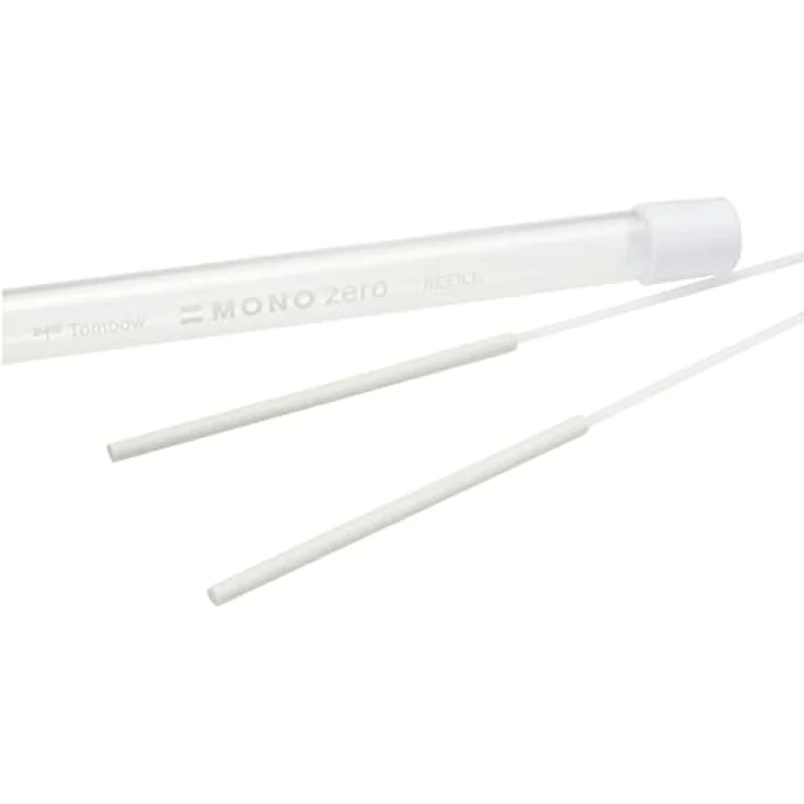 Tombow ER-KUR Nachfüllung für Präzisionsradierer MONO zero runde Spitze, Durchmesser 2.3 mm – Bild 4