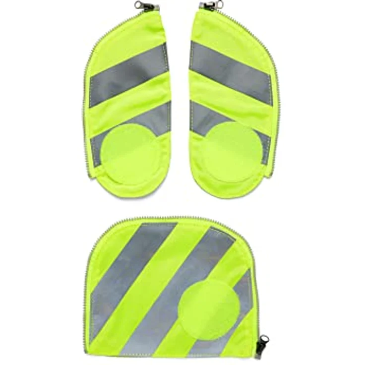 Ergobag Fluo-Zip Set mit Reflektorstreifen Gelb – Bild 4