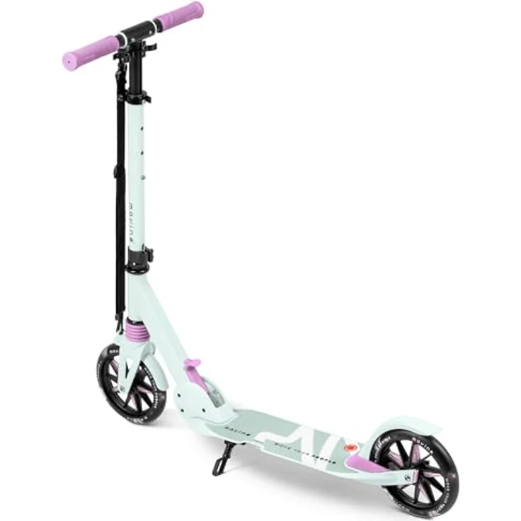 Movino Cityroller MOVINO CITY LIGHT, Scooter mit Stoßdämpfer, Batteriefreien LED-Rollen, max. 100 kg Traglast, höhenverstellbar für Körpergrößen von 135-170 cm – Bild 4