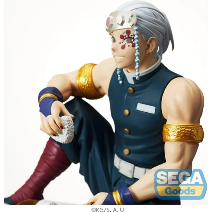 Sega Goods Dämonentöter – Tengen Uzui – Figur PM sitzend 15 cm – Bild 7