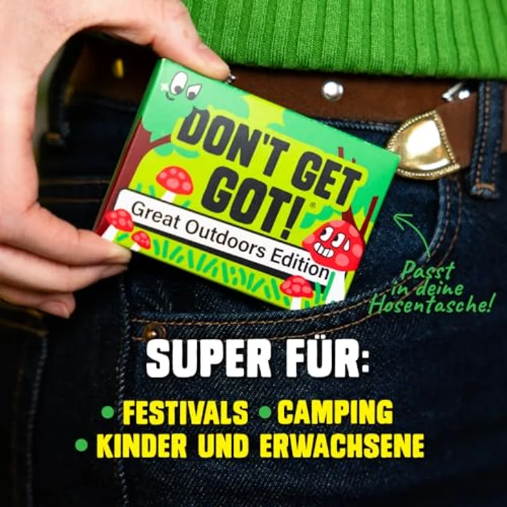 Big Potato Lass Dich Nicht Erwischen: Sommer Edition | Gesellschaftsspiel mit geheimen Missionen für Camping, Gartenpartys und Strand, ideal für Familien und Freunde – Bild 5
