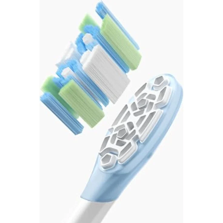 Xiaomi Oscillation Electric Toothbrush Replacement Heads (Soft), Ersatzbürstenköpfe für sanfte Zahnpflege, 2er Pack – Bild 4
