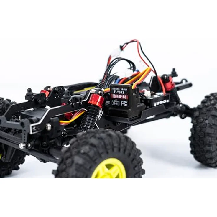 Absima CR18P EVO PRO JUICED, 1:18 Brushless RC Truggy in Rot, 3S LiPo, wasserdicht, Over/Underdrive Achsen, optimierte Gewichtsverteilung – Bild 8
