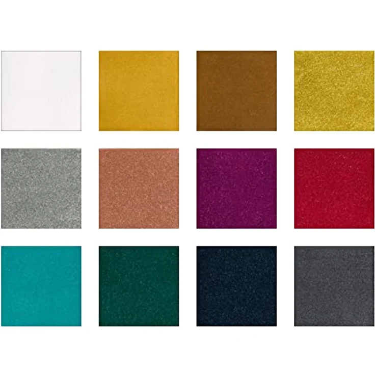 FIMO Modelliermasse soft materialpackung Effekt Sparkle, 12 x 25 g, mineralische Farbeffekte mit Glitterpartikeln – Bild 4