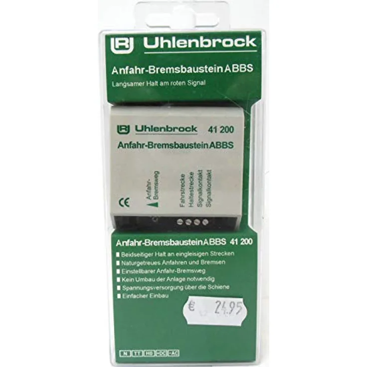 Uhlenbrock 41200 | Anfahr-Bremsbaustein ABBS | Eisenbahnsteuerung