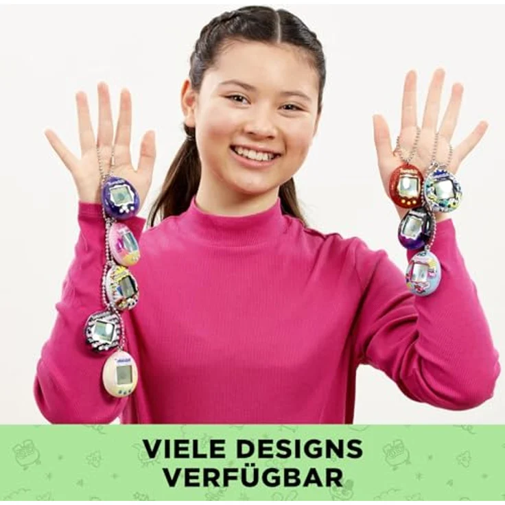 Bandai TAMAGOTCHI Interactive Digitalpet, Fresh Strawberry, mit originaler Programmierung, Pflege- und Interaktionsfunktionen – Bild 6