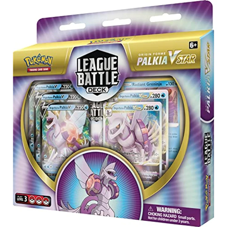 The Pokemon Company Pokemon Origin Forme Palkia VSTAR League Battle Deck, leistungsstarkes Deck mit Premium-Foil-Karten und begehrten Power-Karten – Bild 9
