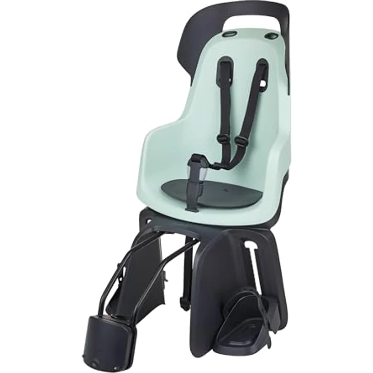 Bobike Fahrradkinderrückbank GO Maxi mit Liegesystem für 26” bis 29” Räder, Marshmallow Minze – Bild 1
