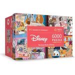 Trefl Prime Puzzle UFT: Disney, The Great Book of Disney, 6000 Elemente, Großes Spiel mit Dicken Karton, geeignet für Erwachsene und Kinder ab 12 Jahren