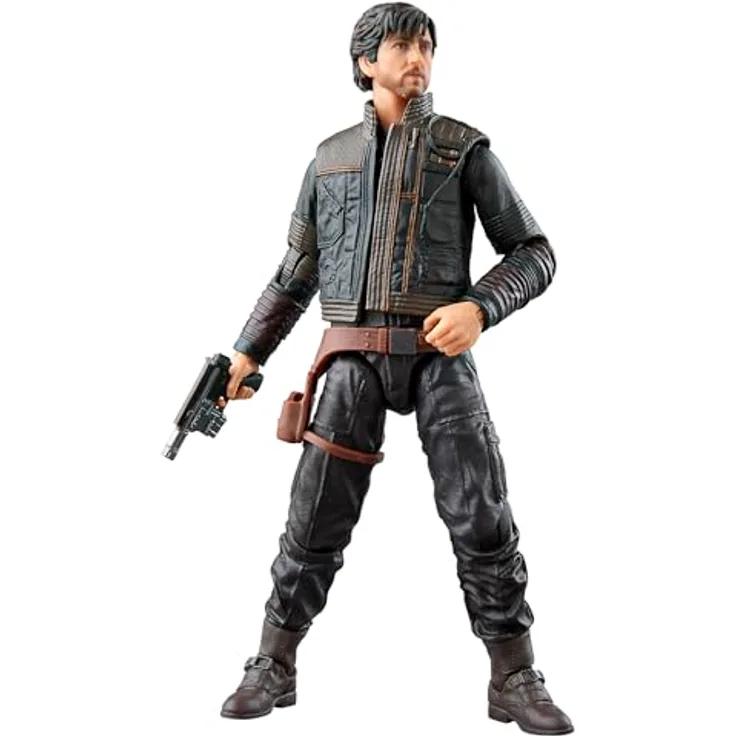 Star Wars The Black Series Cassian Andor Action-Figur, 15 cm mit Blastern, inspiriert von der Live-Action-Serie Andor