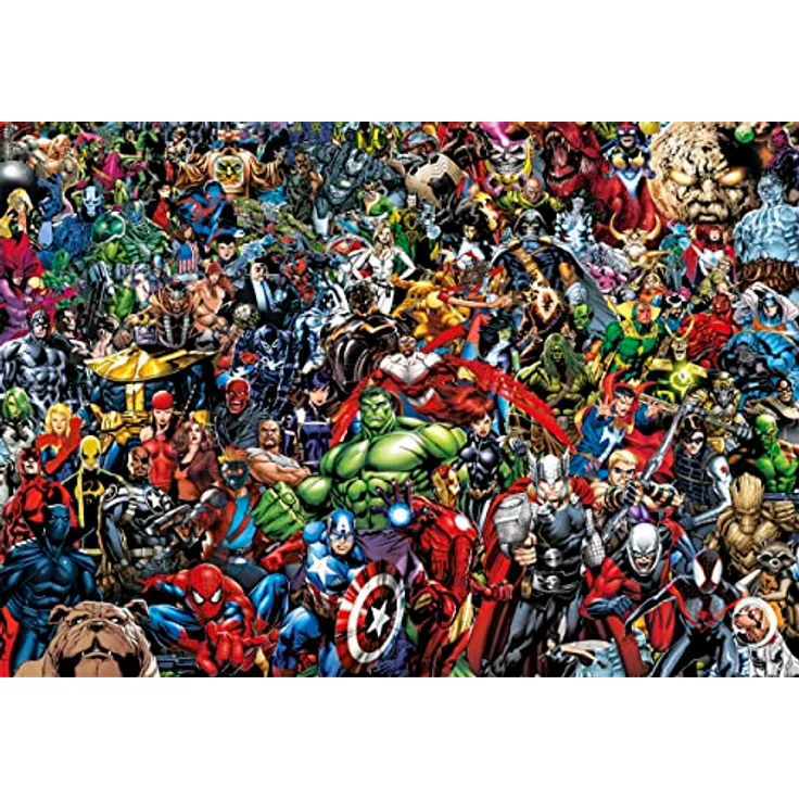 Puzzle Impossible Puzzle Compact - Marvel Universe 1000 Teile – Bild 2