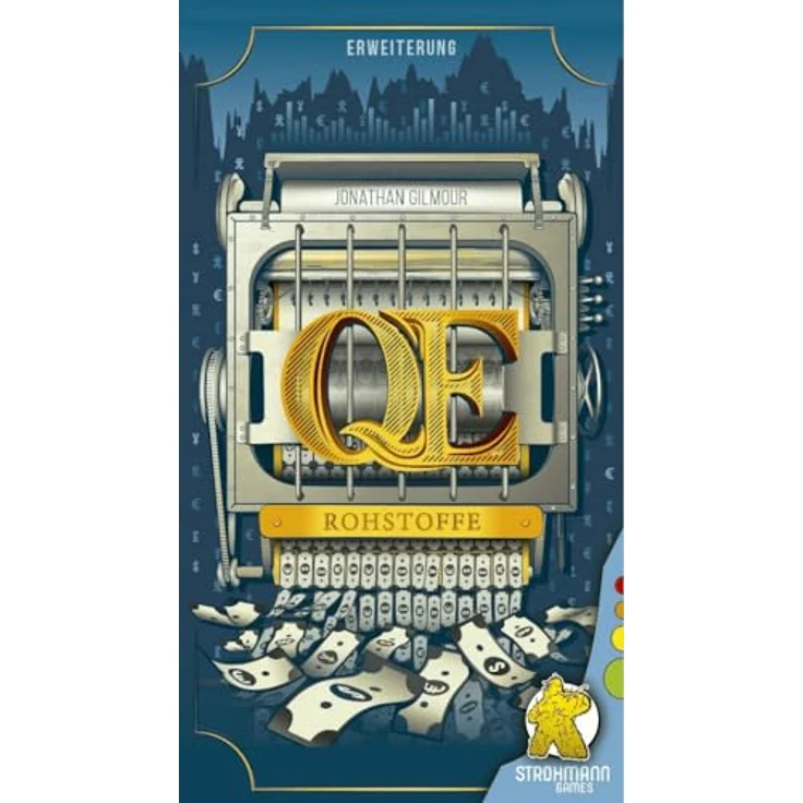 Strohmann Games Q.E. – Rohstoffe [Erweiterung], Familienspiel für 3-5 Spieler, neue Spekulationsgüter, ab 10 Jahren – Bild 2