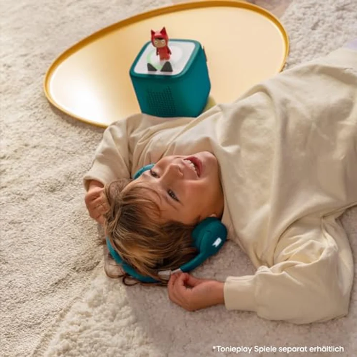 tonies Toniebox 2 Bundle, Audioplayer für Kinder, inkl. Die Neue Häschenschule - Ostern, Meeresgrün, mit Sleep-Timer und WLAN-Funktion – Bild 4
