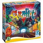 Queen Games Graffiti, Brettspiel für 2-6 Spieler ab 14 Jahren, Kreatives Worker Placement mit unverbrauchter Thematik