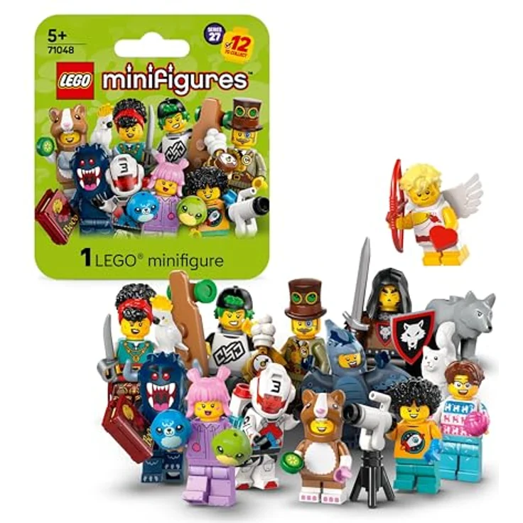 LEGO Minifigures 71048, Serie 27 Bausatz mit 12 Sammelfiguren und Zubehör, Mehrfarbig – Bild 1