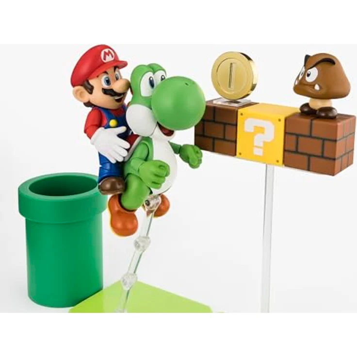 Bandai S.H.Figuarts Actionfiguren-Zubehör Super Mario, Playset für kreative Inszenierungen von Sammelfiguren – Bild 4