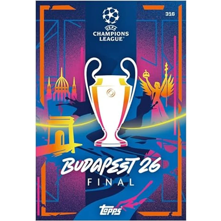 Topps Match Attax - Match Attax 2025/2026 Extra: UEFA Champions League - The X Tin mit umfangreicher Sammlung von Sammelkarten – Bild 4