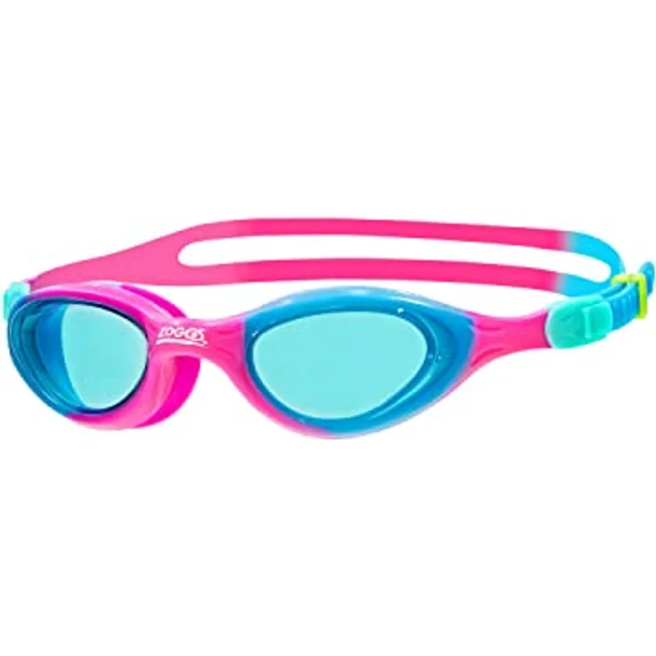 Zoggs Unisex-Youth Super Seal Junior Schwimmbrillen, Pink/Pink/Blue/Tint, Einheitsgröße