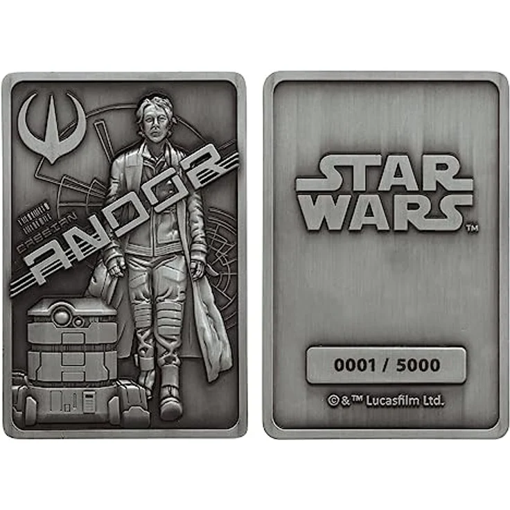 Fanattik STAR WARS - Andor - Lingot Edition Limitée, offizieller Metallbarren auf 5000 Stück limitiert, inkl. Ständer - Sammelfiguren – Bild 4