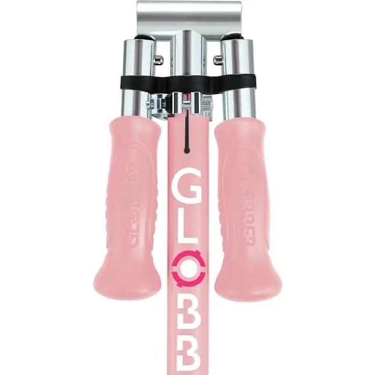 Globber Flow Foldable Junior Lights, faltbarer 2-Rad-Tretroller mit verstellbarem Lenker, leuchtenden Rädern und stoßabsorbierenden Reifen, ab 3 Jahren, ideal für Anfänger – Bild 4