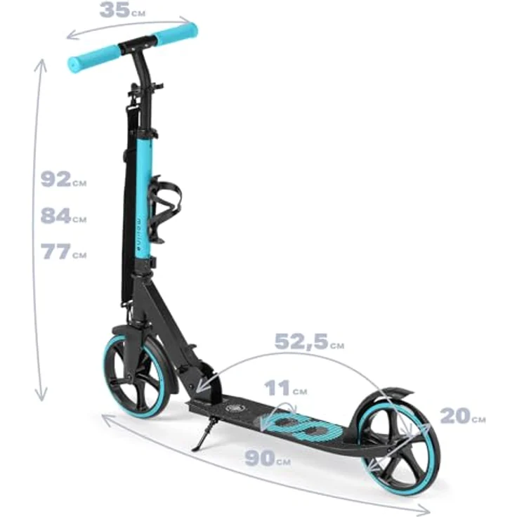Movino Movino Infinity Scooter Teal (teal blue) – Bild 9