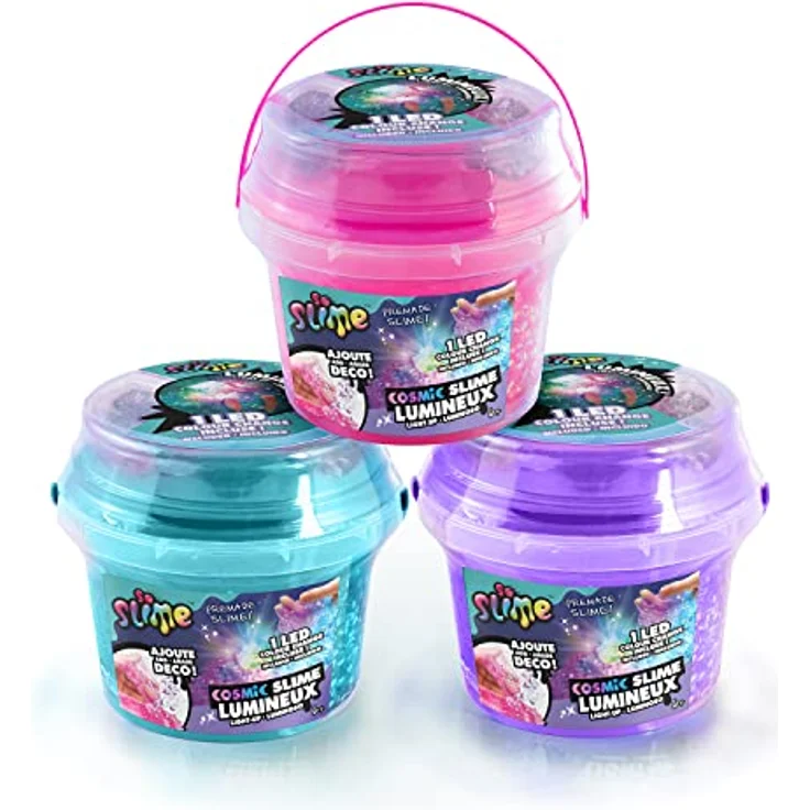 Canal Toys Slime SSC 217, Mehrfarbiger Experimentierschleim mit 350 Gramm, inkl. LED und Dekorationsbeuteln – Bild 2