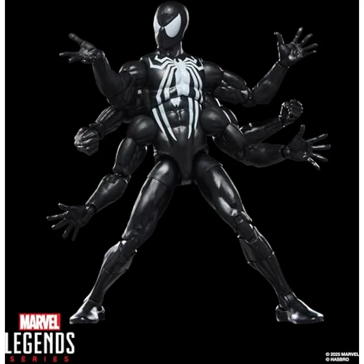 Marvel Legends Series Dark Avengers Spider-Man, 15 cm Action-Figur mit 3 Accessoires und Build-A-Figure Element – Bild 5