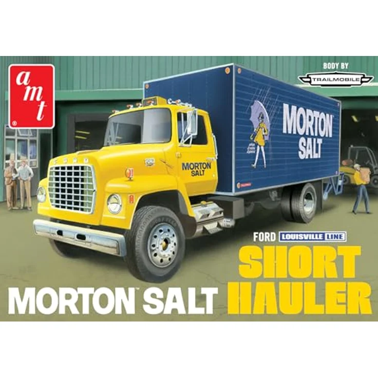 AMT Ford Louisville Short Hauler, Modellfahrzeug mit Detailreichtum und originaler Lackierung – Bild 2