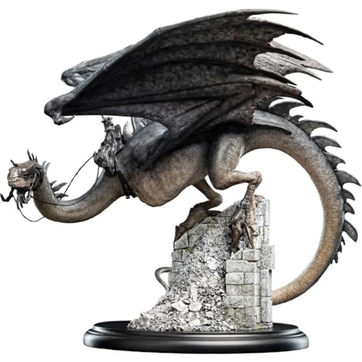 WETA Workshop Polystone – Der Herr der Ringe Trilogie – Fell Beast Miniaturstatue – Bild 1