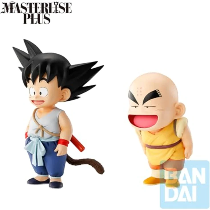 Ichibansho Figure - Dragon Ball - Son Goku & Krillin (Son Goku Training Section), 14 cm Sammlerfigur mit hochwertigen Details – Bild 3