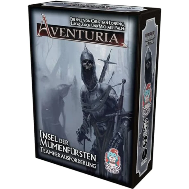Ottavio Aventuria Teamherausforderung Insel der Mumienfürsten, kooperatives Brettspiel für bis zu 20 Spieler, dynamisches Gruppenabenteuer – Bild 3
