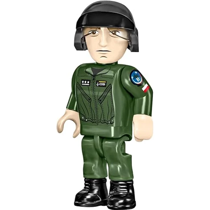 Cobi F-16C FIGHTING FALCON, Modellbausatz mit 463 Klemmbausteinen, Maßstab 1:48, offiziell lizenziert von Lockheed Martin, Sortiment mit realistischeren Bewaffnungen in hellem Farbschema – Bild 8