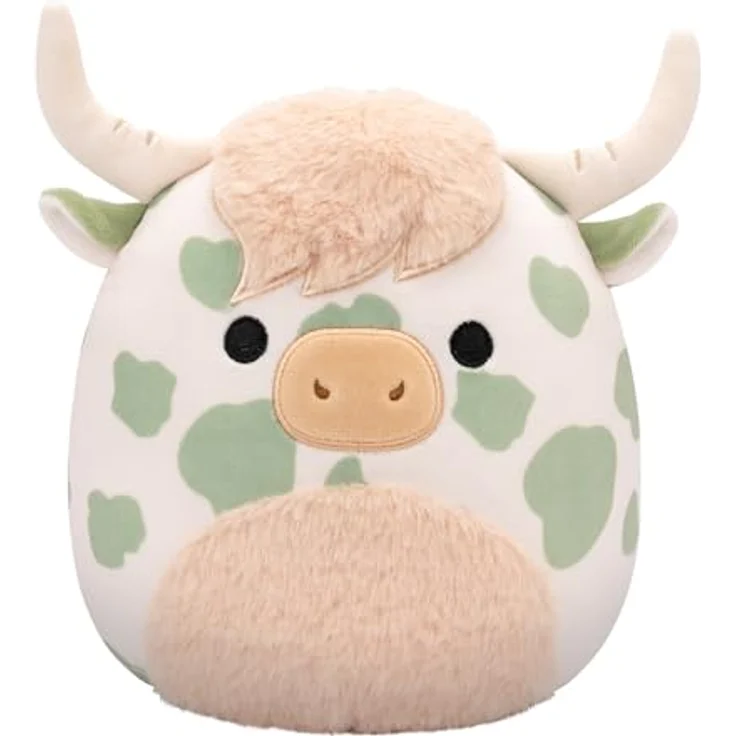 Squishmallows SQCR06578 - Celestino die Hochlandkuh 19 cm, offizielles Jazwares Plüsch, superweiches Kuscheltier – Bild 1