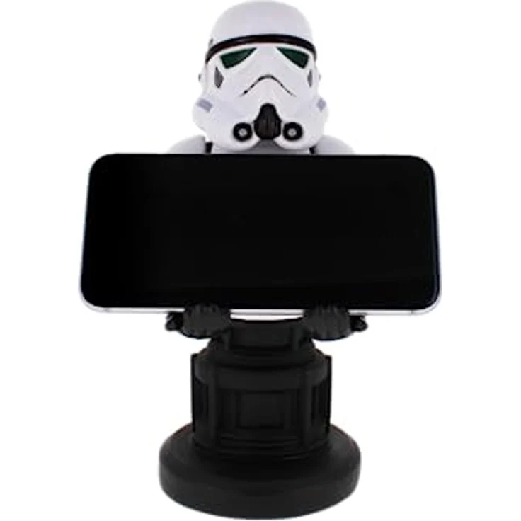 Exquisite Gaming Cable Guy - Star Wars Storm Trooper 2018 Controller Handy Tablet Halter Halterung Figur Tischdeko Fanartikel – Bild 3