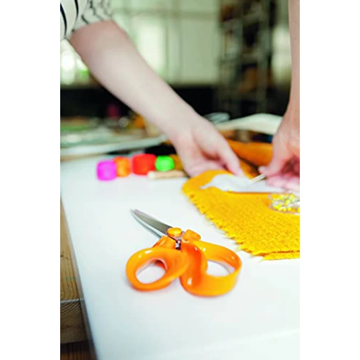 Fiskars Papierschere Schneiderschere 27 cm, rostfreier Stahl mit einstellbarem Klingendruck, spülmaschinenfest – Bild 11