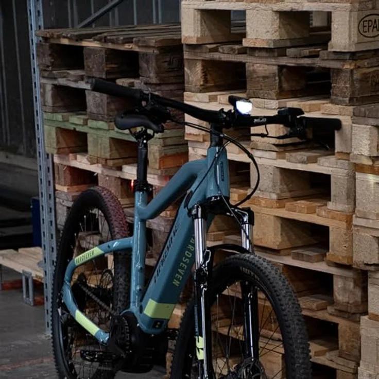 XLC Beleuchtungsset Alderaan CL-S17, Helle und Effiziente Beleuchtung, unisize, schwarz – Bild 3