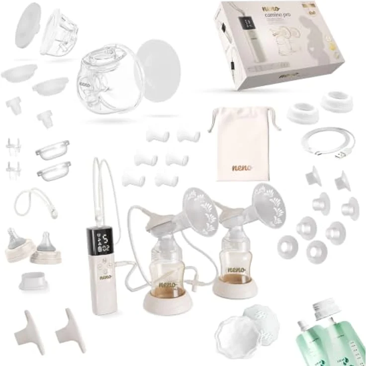Neno Breast Pump Electric Camino Pro, elektrische Milchpumpe mit intuitiver Bedienung – Bild 7